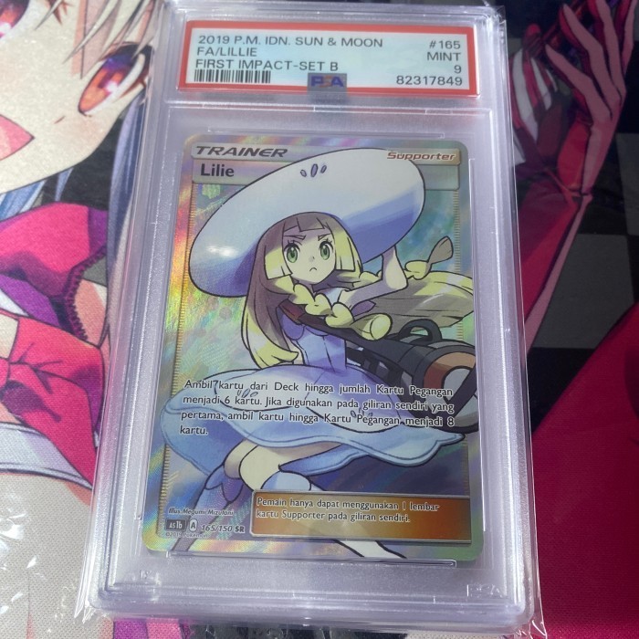 ✅Baru Kartu Pokemon Id Indonesia Sm As1B Lilie / Lillie Sr Psa 9 Diskon