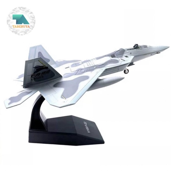 [Original] Diecast Pesawat Tempur F-22 Raptor 1/72 By Amer Terbatas