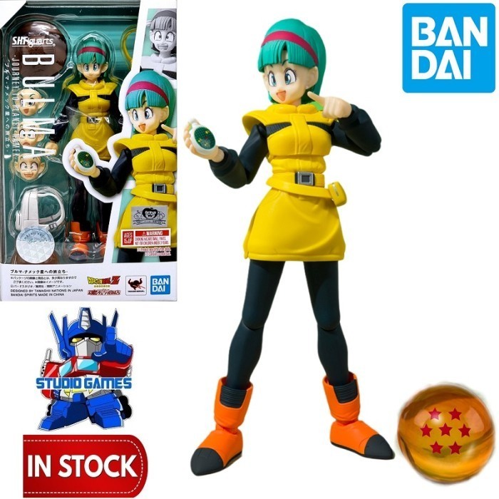 [Ori] Shf Dragon Ball Z - Bulma Journey To Planet Namek - Bandai Shfiguarts Terbatas