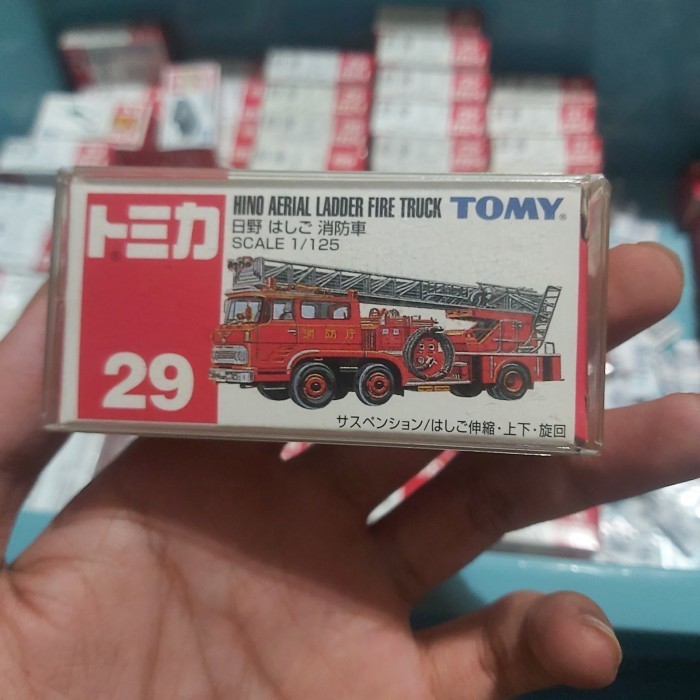 [Original] Tomica Tomy Hino Aerial Ladder Fire Truck Limited