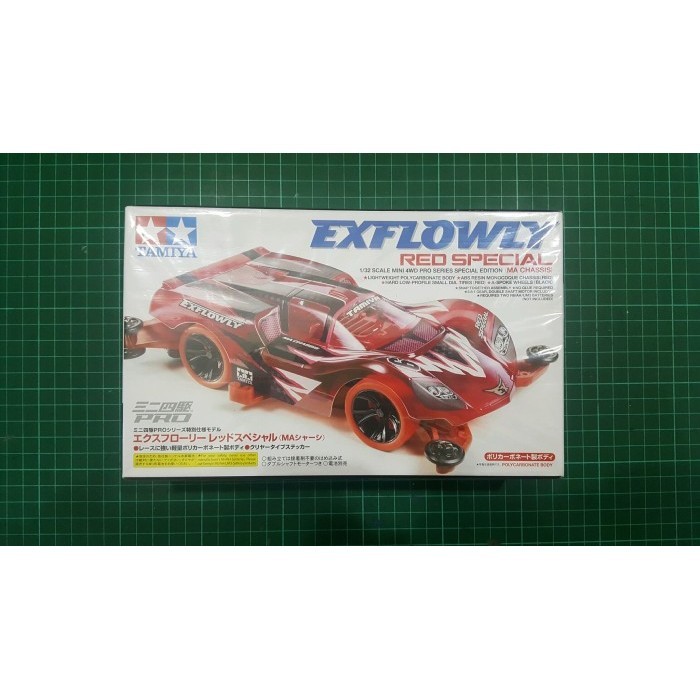 [Original] Tamiya Mini 4Wd Exflowly Red Special Terbaru