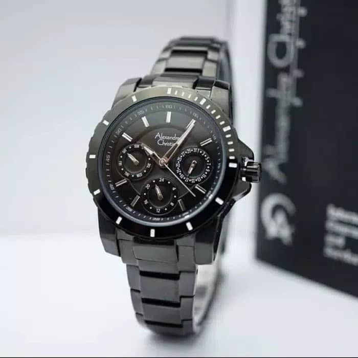 ✅New Ori Alexandre Christie 6141Bf / Ac 6141 Bf / Ac6141 Full Black Original Limited