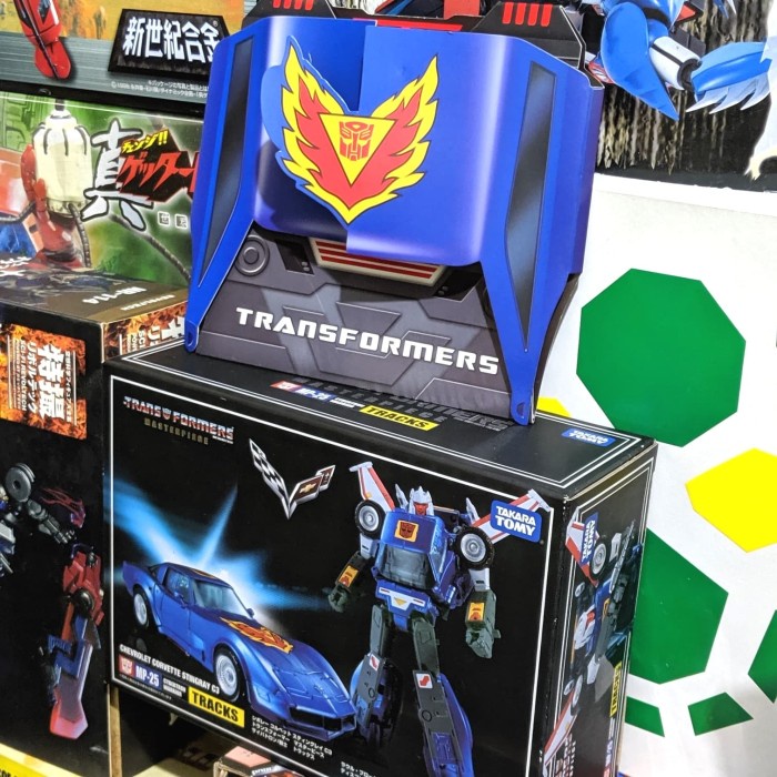 [Ori] Takara Tomy Mp-25 Transformers Masterpiece Tracks With Collector Coin Diskon
