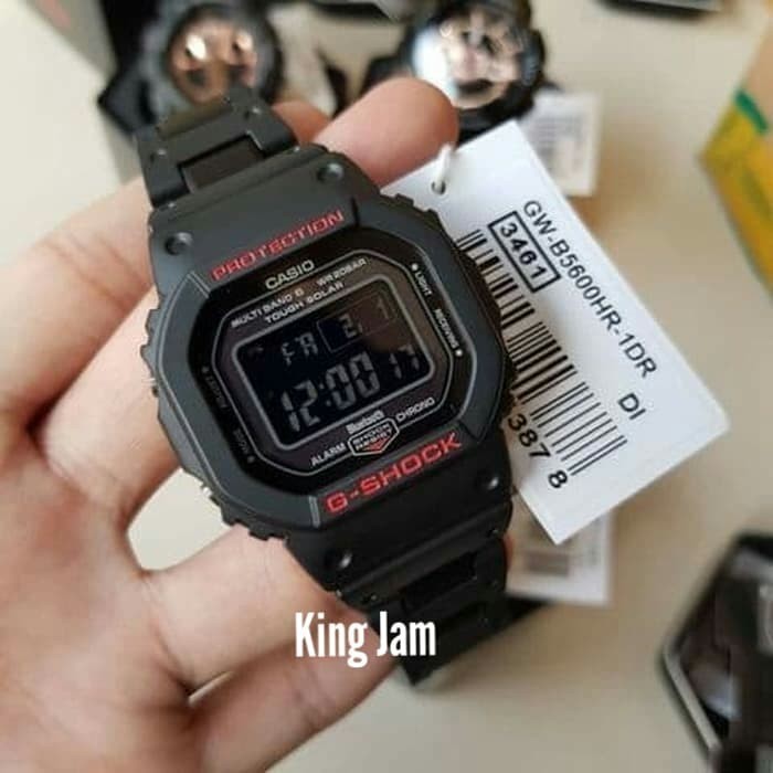 ✅New Ori Jam Tangan Pria Casio G-Shock Gw-B5600Hr-1Dr/ Gw-B5600Hr-1 Original Terbatas