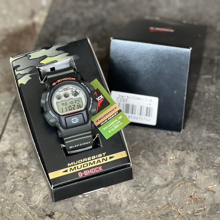 ✅New Casio Gshock G-Shock Mudman Vintage Rare Dw8400Nk Limited