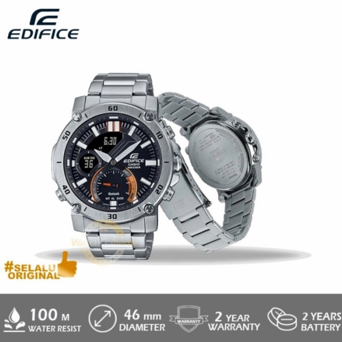 ✅New Ori Jam Tangan Pria Casio Edifice Ecb 20D 1Adf Diskon