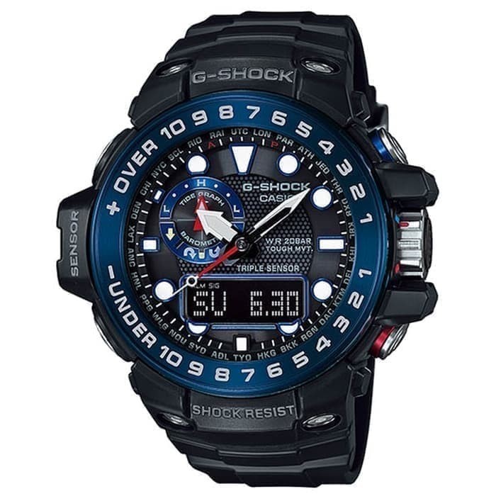 ✅Original Jam Tangan Pria Casio G-Shock Gwn-1000B-1B Gulfmaster Original Gwn1000 Limited