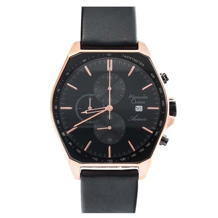 ✅Original Jam Tangan Alexandre Christie Pria Original 6648 M1 Ac6648M1 Ng Diskon