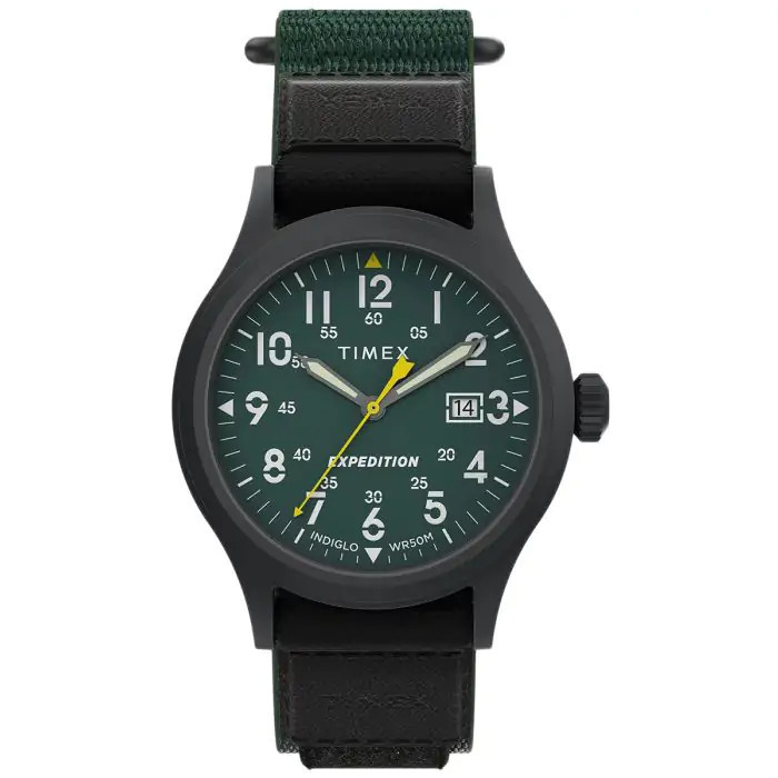 ✅New Ori Jam Tangan Pria Timex Tw4B29700 Expedition Scout - Hijau Terbaru