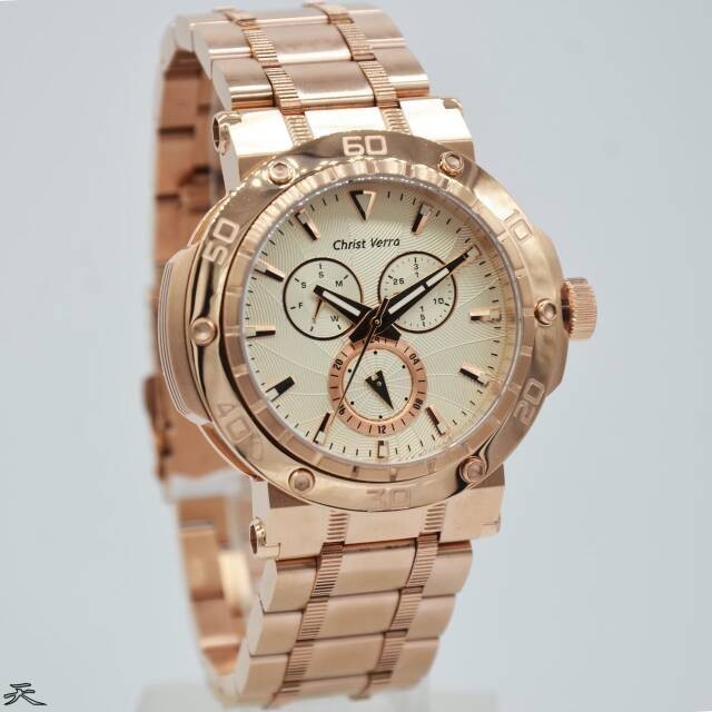 ✅Original Jam Tangan Pria Christ Verra Original 52283G-15 Garansi Resmi Terbatas