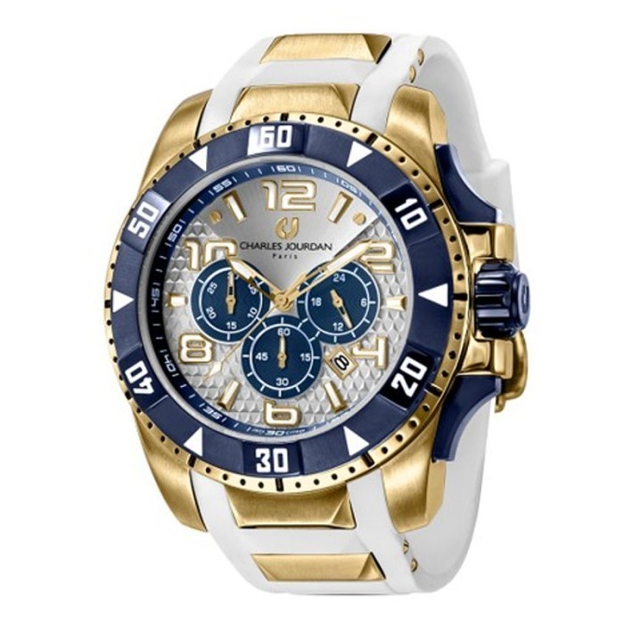 ✅Ready Jam Tangan Charles Jourdan Original Cj1026 1215C Jam Tangan Pria La Terbaru
