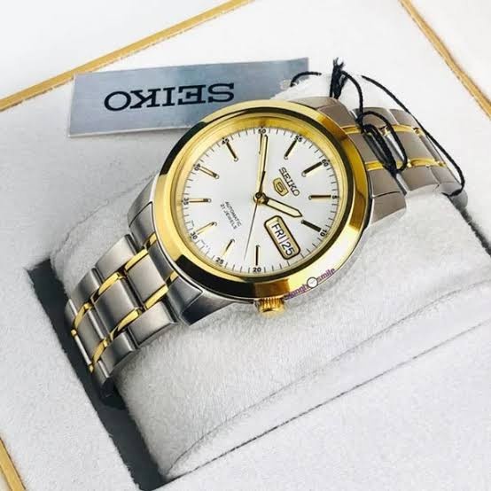 ✅Original Jam Seiko 5 Snke54K1 Automatic List Gold Terbaru