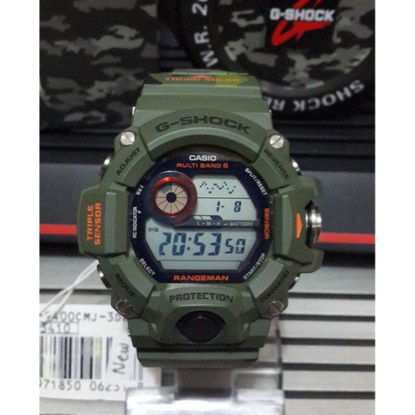 ✅Original G-Shock Gw-9400Cm-3 X Rangeman Camo Limited