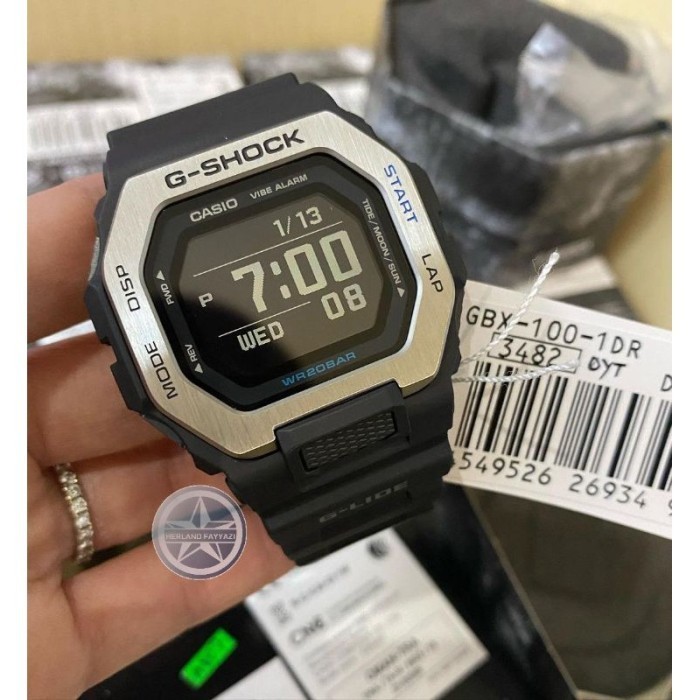 ✅Original G-Shock Gbx-100-1Dr / Gbx 100 1Dr / Gbx100 Berkualitas
