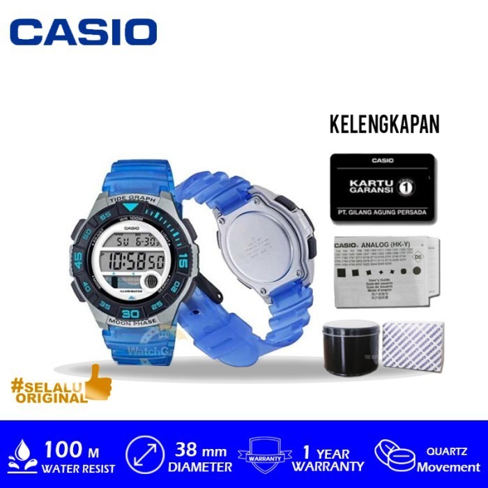 ✅Original Jam Tangan Casio Lws-1100H-2Avdf With Box Kaleng Bergaransi Resmi Terbatas