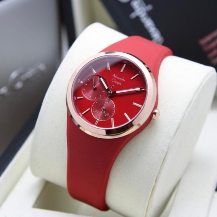 ✅Termurah Alexandre Christie Ac 2663 Red Original Limited
