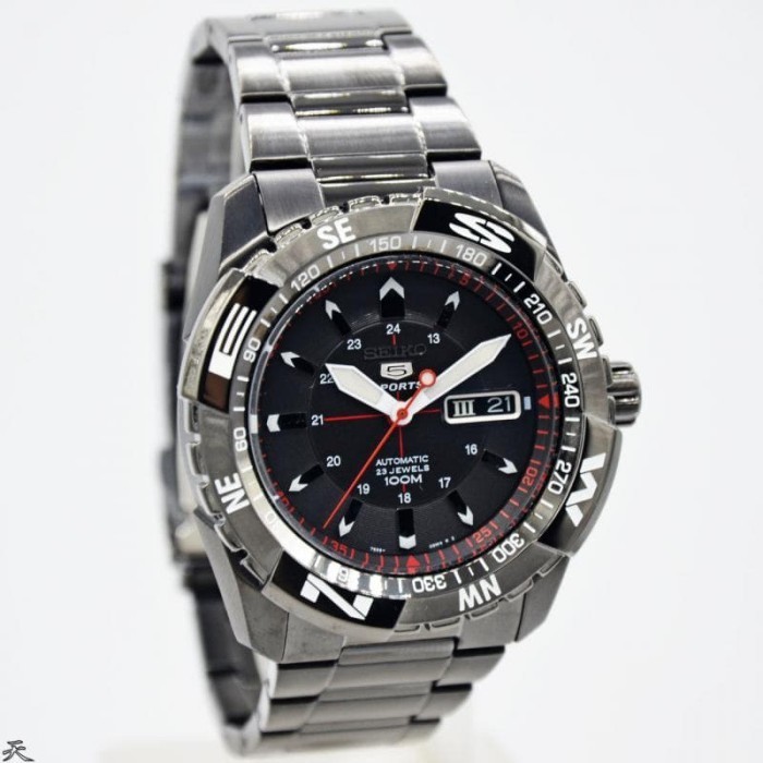 ✅Ready Jam Tangan Pria Seiko Snzj11K1 Automatic Rantai Hitam Original Murah Berkualitas