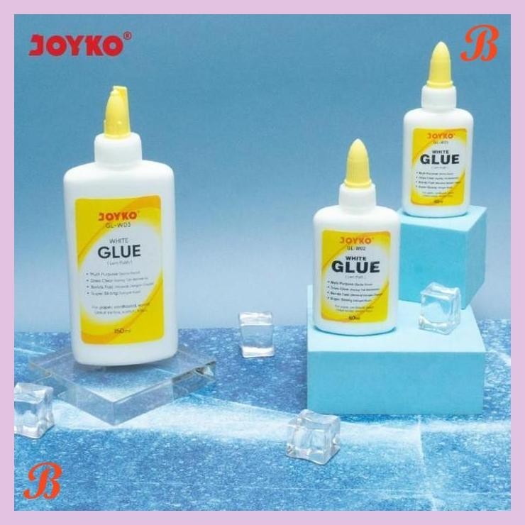 

| KG | JOYKO WHITE GLUE LEM CAIR JOYKO PUTIH PRAKARYA ART ANAK KERTAS