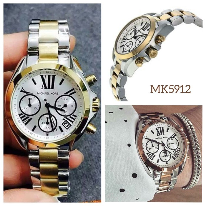 Jam Tangan Michael Kors MK5912 Bradshaw Chronograph Wanita