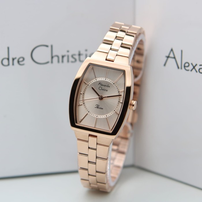 ✨Baru Alexandre Christie Wanita Ac2895 / Ac 2895 Full Rosegold Original Terbatas