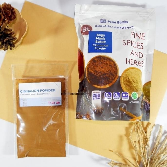 

Termurah Kayu Manis Bubuk / Cinnamon Powder / BUMBU REMPAH MURNI / Export Quali