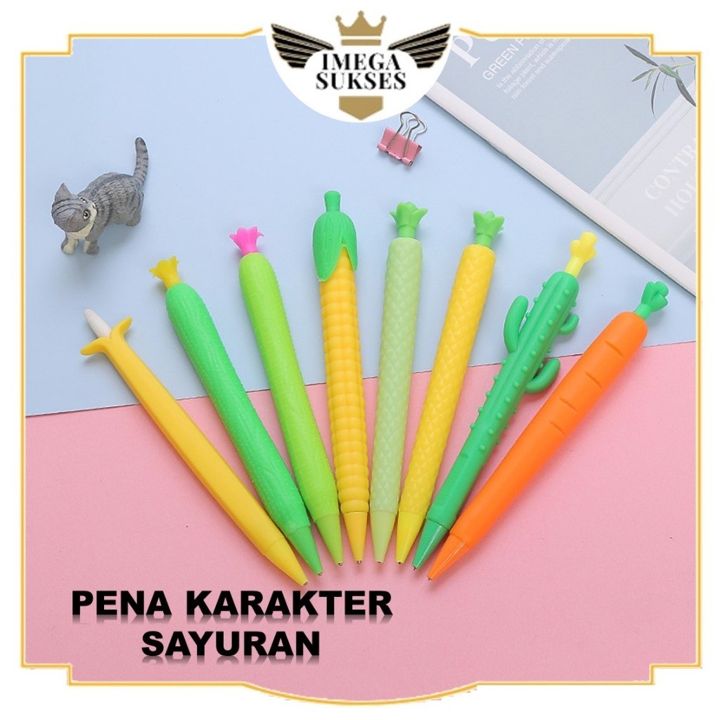 

PHG - Alat Tulis Anak Sekolah Murah t Pensil Mekanik Bentuk Sayuran Mechanical Pencil Vegetables Aesthetic Fancy Wortel Corn