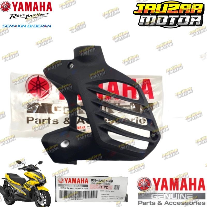 COVER TUTUP RADIATOR AEROX 155 LEXI 125 ORIGINAL YAMAHA B65-E2467-00
