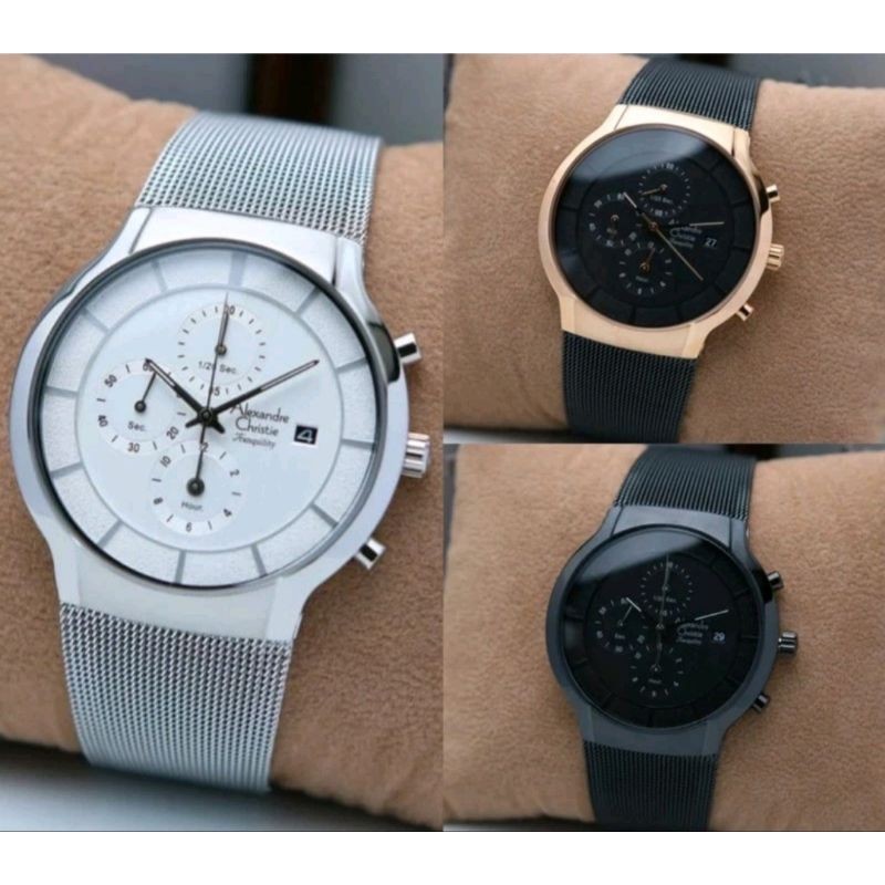 ORIGINAL ALEXANDRE CHRISTIE PRIA AC 6245 / AC6245 / 6245 GARANSI RESMI 1 TAHUN
