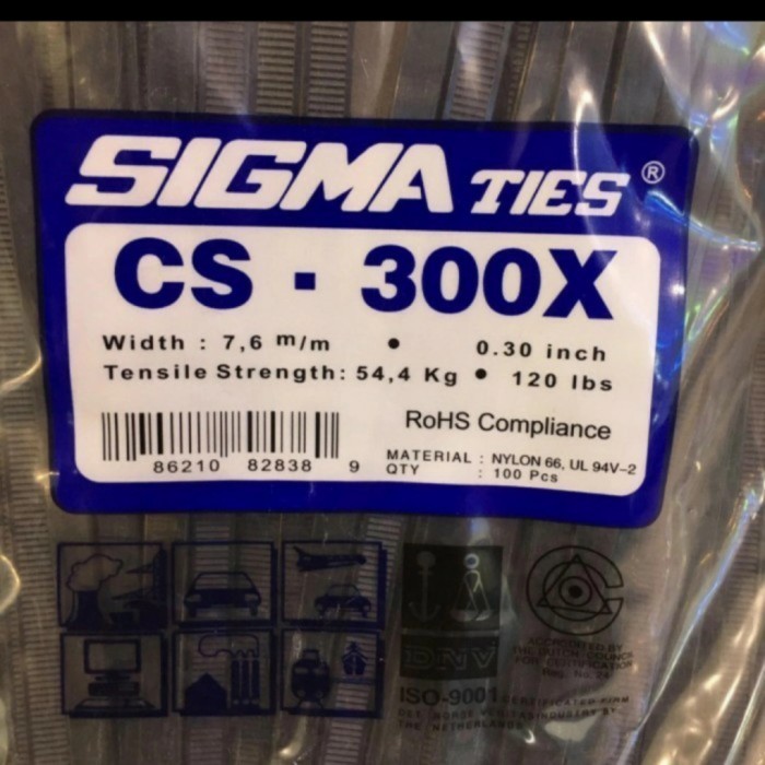 

Promo Kabel Ties Sigma Tebal Panjang: 30Cm Tebal: 7,6