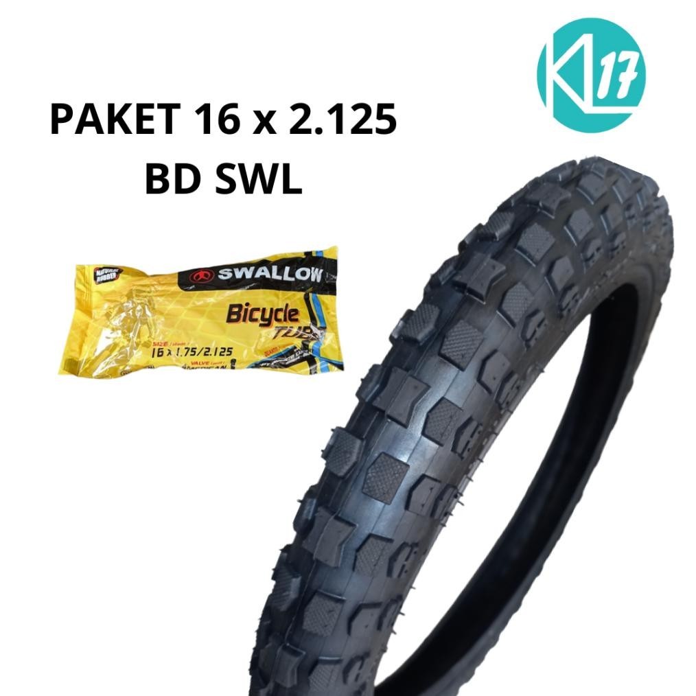 Promo Akhir Tahun Ban Luar 16 X 2.125 Kingland Atlantis Ban Luar Sepeda 16 Ban Luar Sepeda Anak Ukur