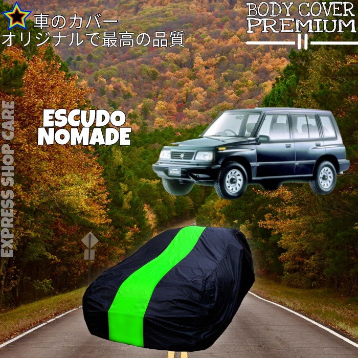 [New] Sarung Mobil Escudo Nomade List Single Ijo Cover Escudo Nomade Premium Terbatas