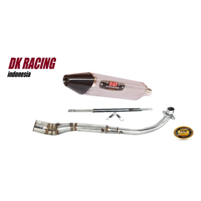 ✅New Ori Knalpot Yoshimura R77 Honda Supra Fit Fullsystem Titan Terbaru