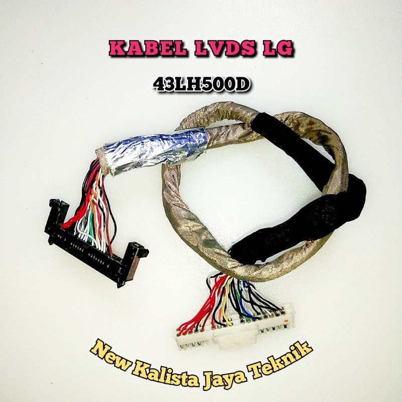 KABEL LVDS TV LG 43LH500T 43LH500D ORIGINAL KABEL TCON TV 43LH500 KABEL FLEKSIBEL LG 43LH500 KABEL F