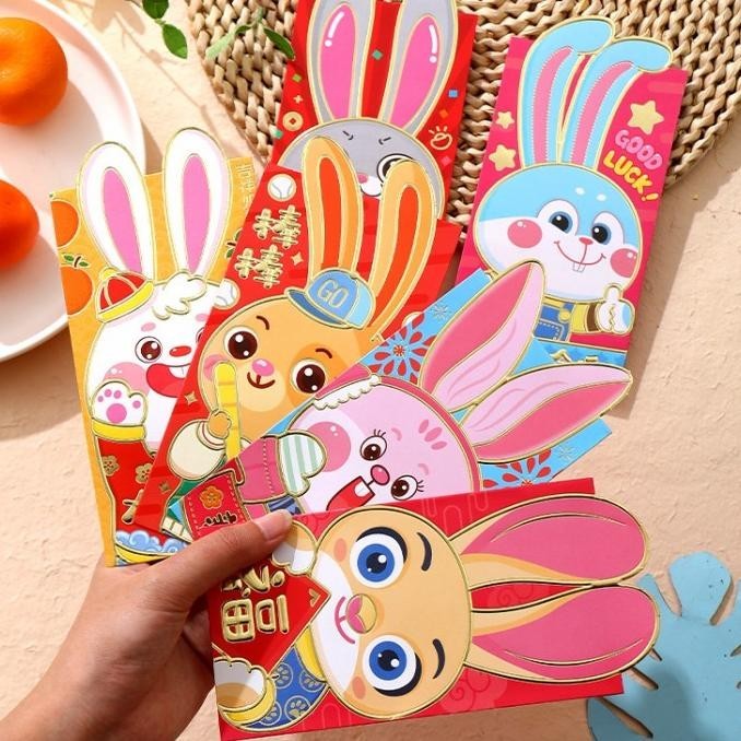 

DFG - Angpao Kelinci Kuping Grosir Murah Angpau Imlek Ampau Sincia 2023 TERLARIS