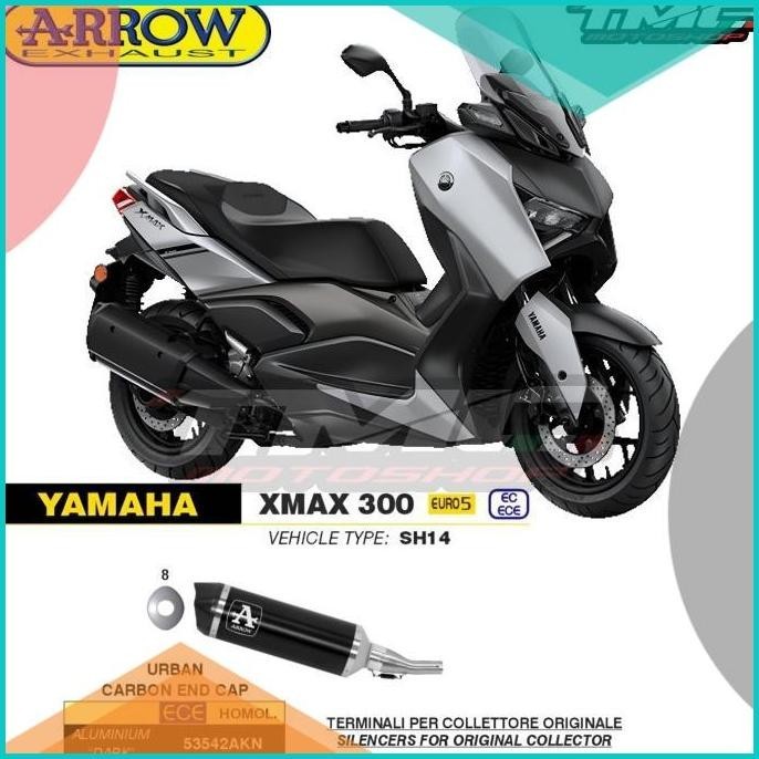 Knalpot Arrow Xmax250 Xmax Connected 16novz3 perkakas
