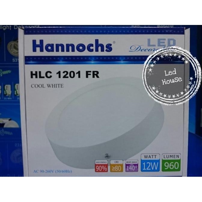 Lampu Led Plafon Hannochs HLC 1201 FR 12watt-Lampu Hannochs Decorative