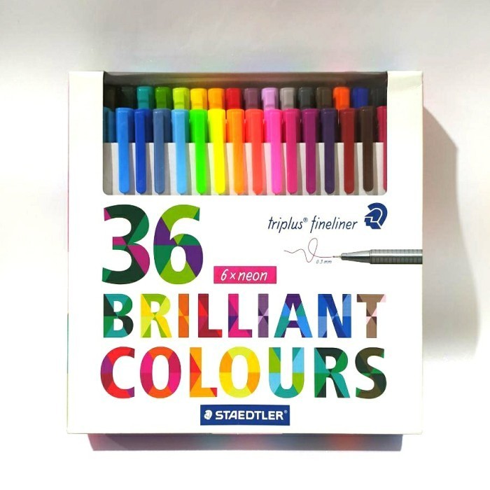 

[Baru] Staedtler Triplus Fineliner 0.3Mm 36 Brilliant Colours Terbaru