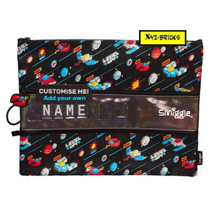 

[Baru] Smiggle 442460 - Fave A4 Id Pencil Case Black Diskon
