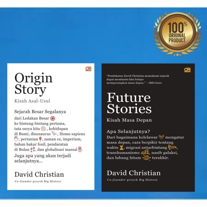 

[Baru] Buku Bundling Origin Story Future Stories By David Christian Diskon