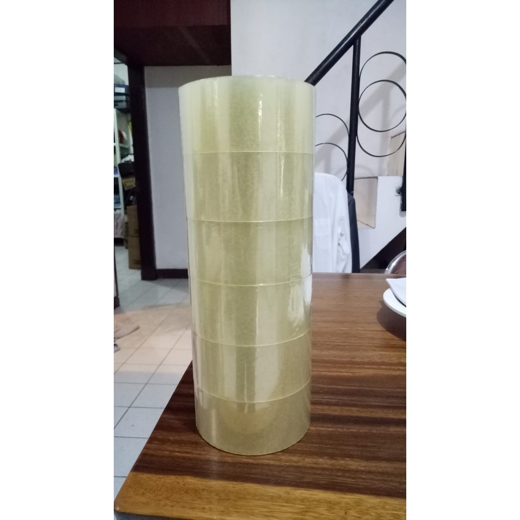 

[Baru] Lakban Bening 45/80 Yard [1Dus] Diskon