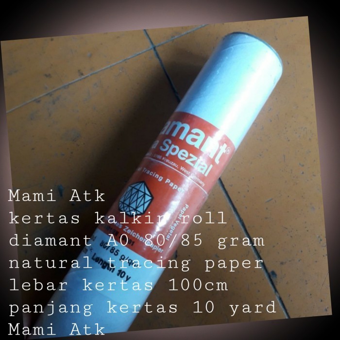 

[Baru] Kertas Kalkir Diamant A0 80/85 Gram. Berkualitas