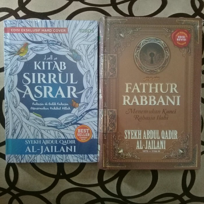 

[Baru] Paket Kitab Sirrul Asrar Dan Fathur Rabbani Diskon