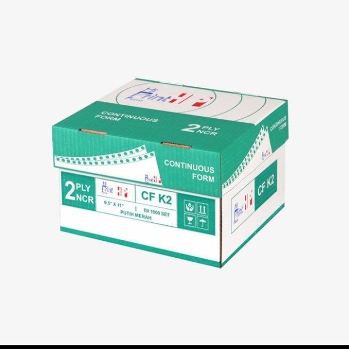

[Baru] Continuous Form 95 X 11 2 Ply Full Hi - Print Isi 1000 Berkualitas