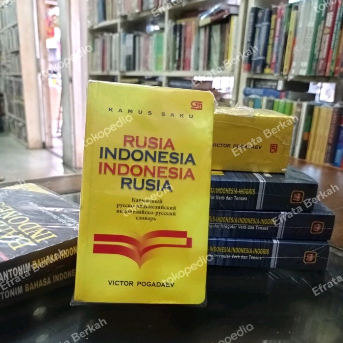 [COD] Kamus Saku Bahasa Rusia Indonesia Lengkap Indonesia Rusia Original Terbatas