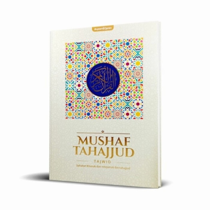 

[Baru] Mushaf Tahajjud A3 Tajwid - Original Syaamil Quran Terbaru