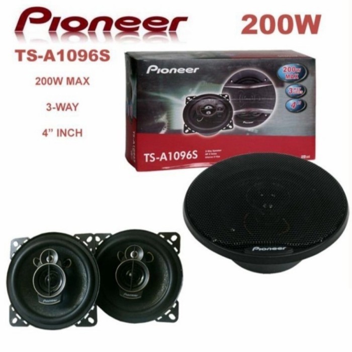 

[Baru] Ts - A1095S Speaker Mobil Caoxial Pioneer 4 Inch Limited