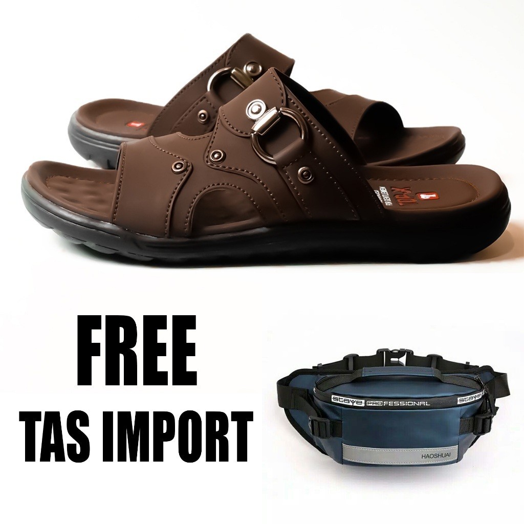 Sandal Pria Keren 2023 Viral Swndal Laki Laki Remaja Jumbo Sndal Dewasa Casual Sendl Jepit Cowok Sli