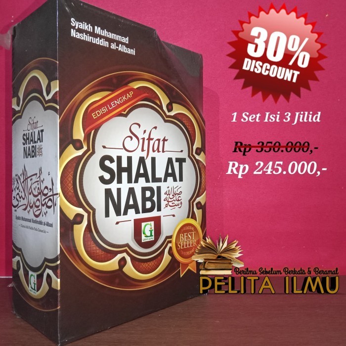 

[Baru] Buku Sifat Shalat Nabi Edisi Lengkap Terbatas