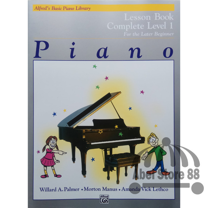 

[Baru] Alfred'S Basic Piano Library Lesson Book Complete Level 1 - Buku Piano Berkualitas