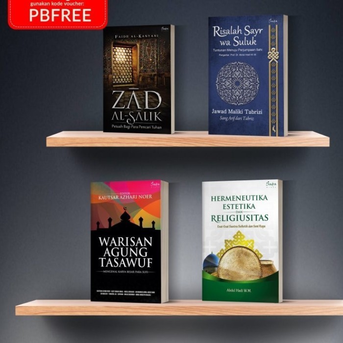 

[Baru] Buku Paket Ilmu Tasawuf Original Sadra Press Terbatas